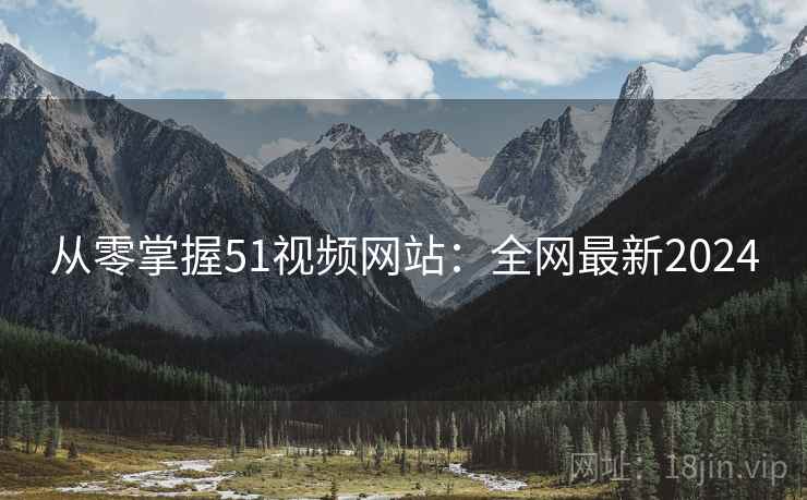 从零掌握51视频网站：全网最新2024