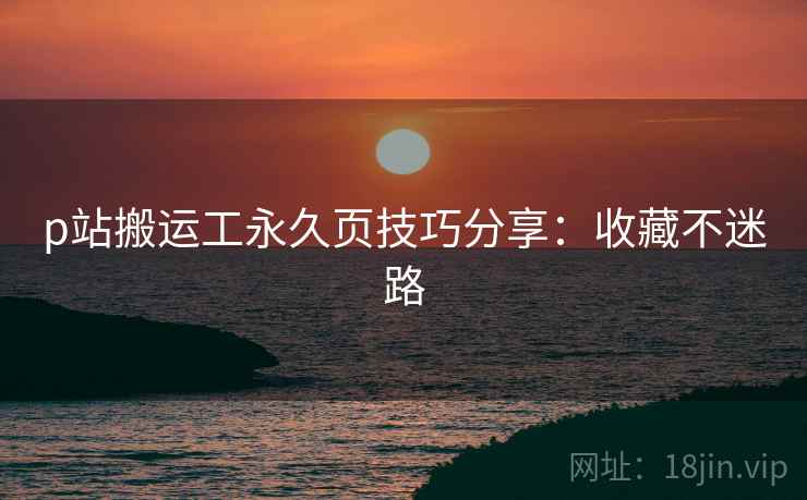 p站搬运工永久页技巧分享：收藏不迷路
