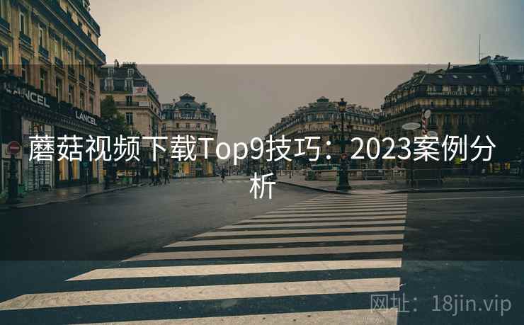蘑菇视频下载Top9技巧：2023案例分析