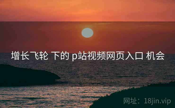 增长飞轮 下的 p站视频网页入口 机会