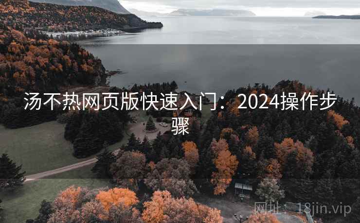 汤不热网页版快速入门：2024操作步骤