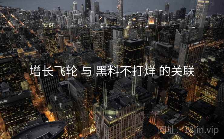 增长飞轮 与 黑料不打烊 的关联